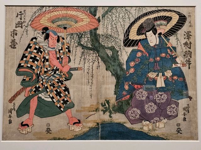 高雄楠梓展覽到5月25日為止的日本浮世繪典藏展
