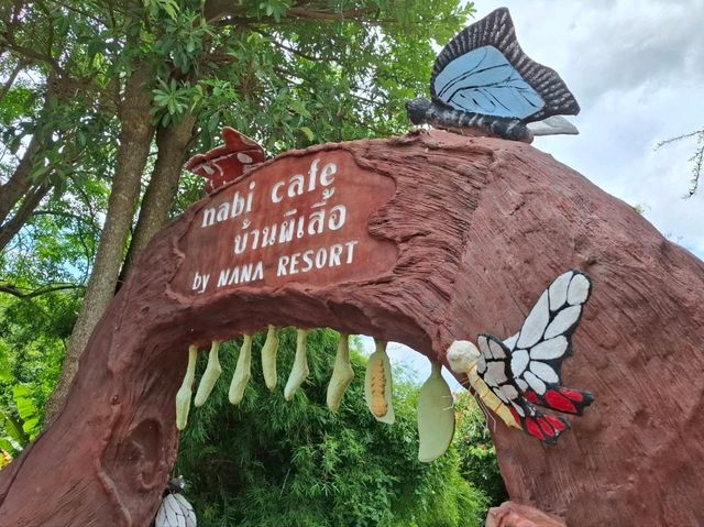 Nabi Café 🦋คาเฟ่ผีเสื้อที่เพชรบุรี