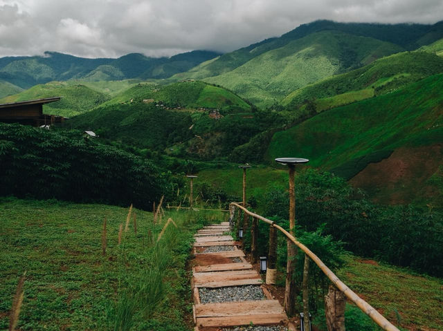 ที่พักน่านหน้าฝนระหว่างทางบ้านสะปัน-ห้วยโทน🌿