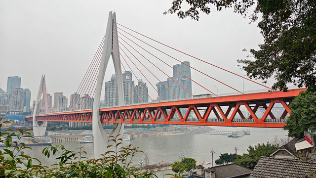 Beautiful view at Longmenhao Old Street, Chongqing
