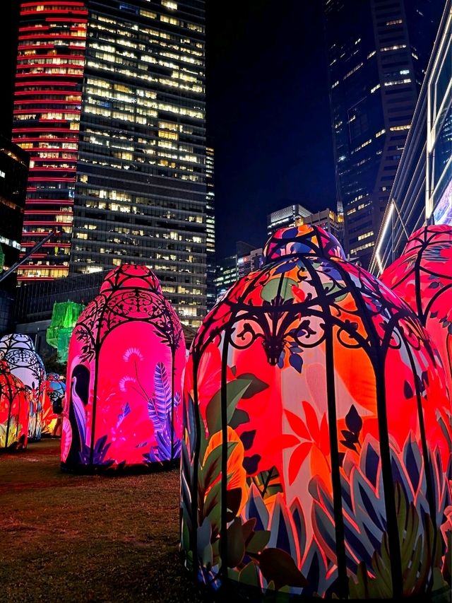 Step Into The Guardians at Raffles Place Park 