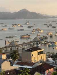 Catching sunset in Labuan Bajo
