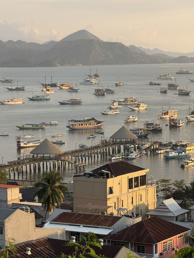 Catching sunset in Labuan Bajo
