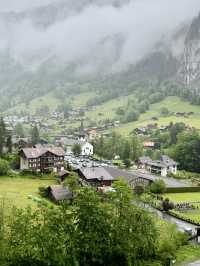 Stepping into Summer: Lauterbrunnen Station Views