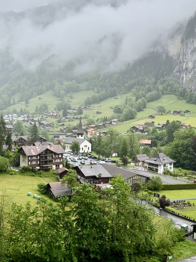 Stepping into Summer: Lauterbrunnen Station Views