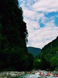 湖北宜昌九畹溪漂流遊玩攻略，夏日限定必去