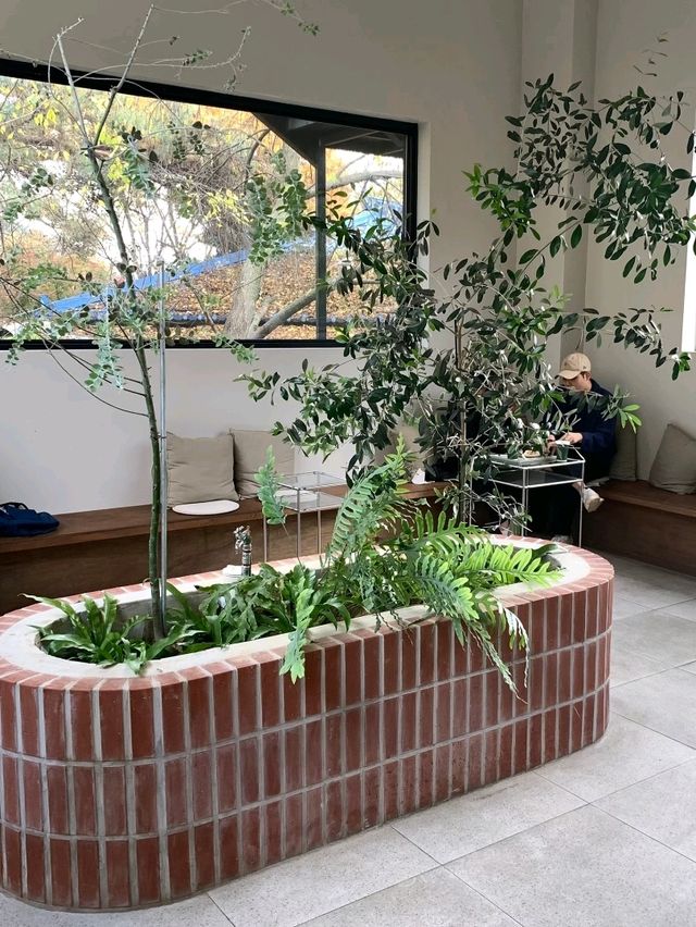 ソウル/北漢山の麓カフェ★山ビューが素敵！！