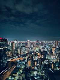 Starlit Osaka: A Night at Umeda Sky Building