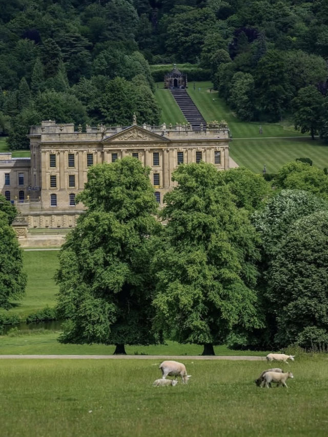 🏰 達西莊園 Pemberley｜查茨沃斯莊園 Chatsworth House 英國德比郡經典貴族宅邸