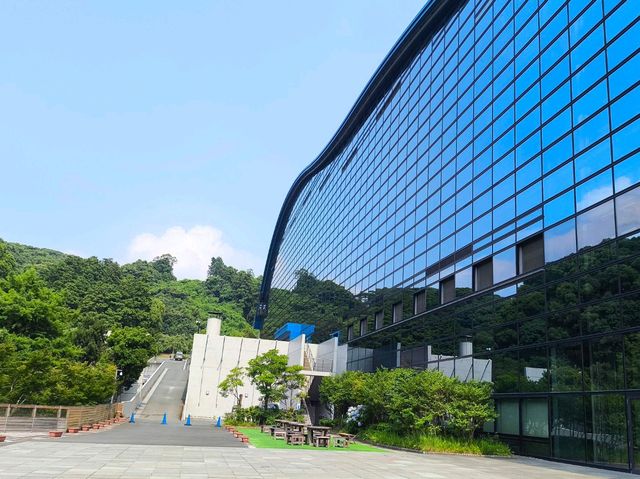 日本 福岡 九州國立博物館 太宰府天滿宮扶梯便道 真方便