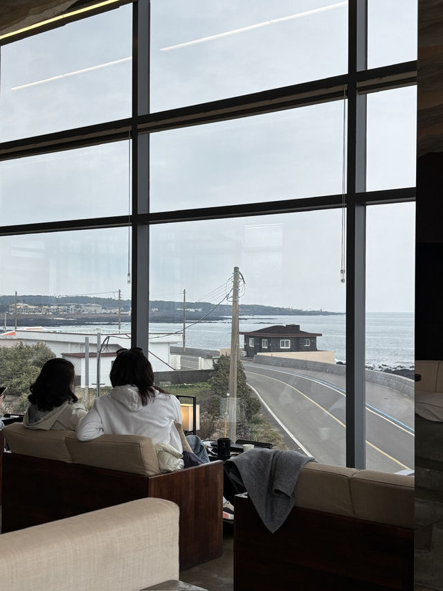 제주 동쪽 오션뷰 카페