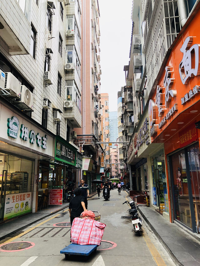 具有特色的一條村就是崗廈村🥳🥳🥳