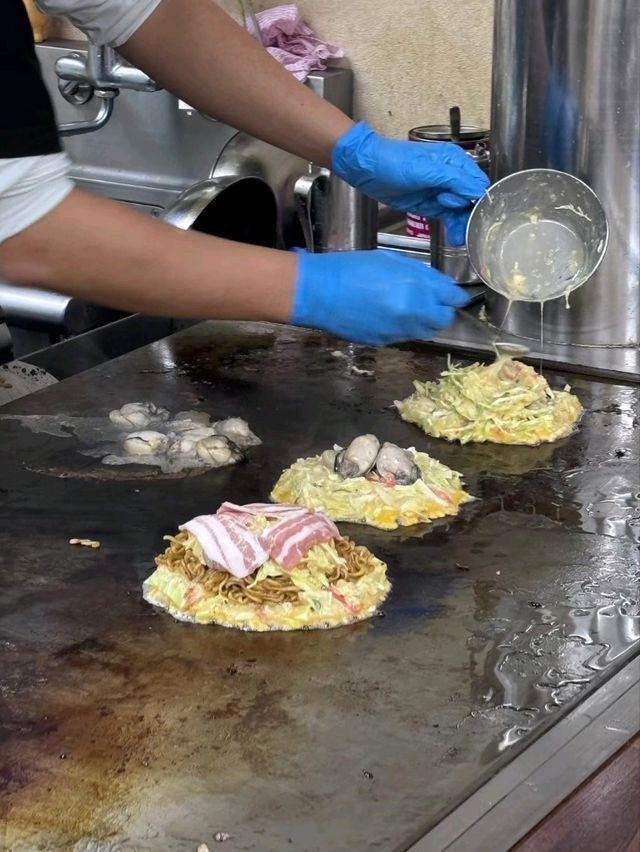 日本岡山市御好燒Kamon S  お好み焼き花門S