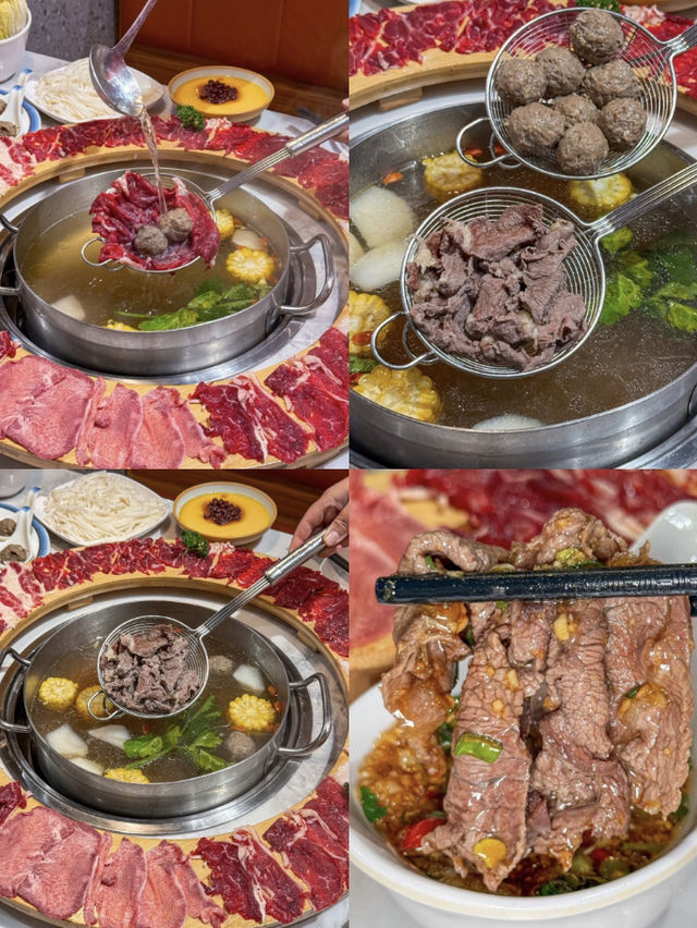 廣州海銀海記潮汕牛肉火鍋