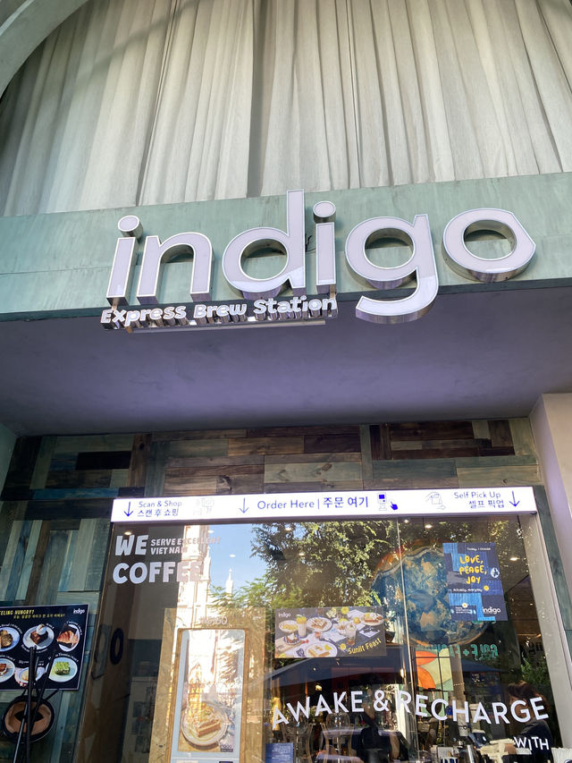Indigo Coffee คาเฟ่วิวโบสถ์สีชมพูสุดชิคใจกลางดานัง