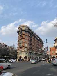 Shanghai city - old meets new