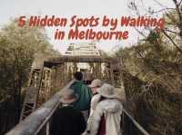 Walking to 5 Secret Hidden Spots in Melbourne