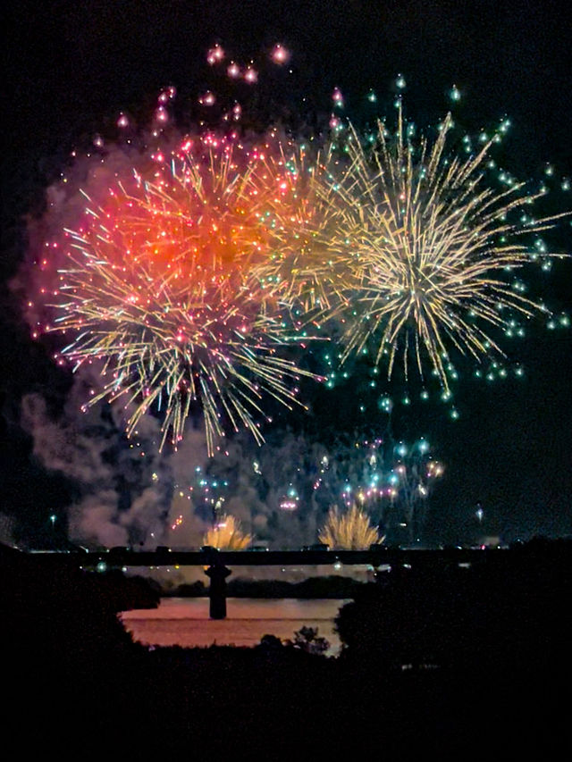 【江戸川】東京でゆったり花火を見たいならここ！