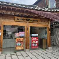 【韓国旅行】韓屋でサーティワン食べたよ！🍨