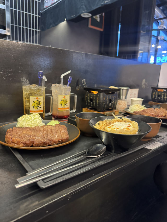 일본식 정통 규카츠를 맛볼 수 있는 곳