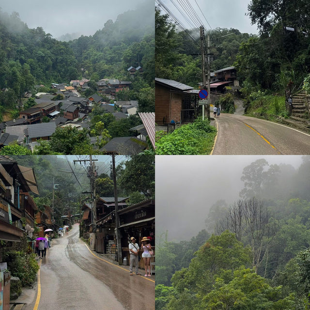 แม่กำปองในวันที่ฝนตก ชุ่มฉ่ำหัวใจสุดๆ 🌧️🍃