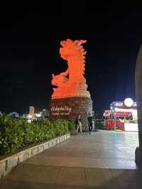 เดินเล่นรอบสะพานมังกร ตอนกลางคืน🐉🌃