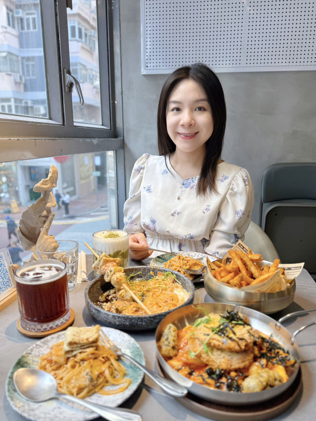 銅鑼灣🍽️ 西x韓式fusion cafe