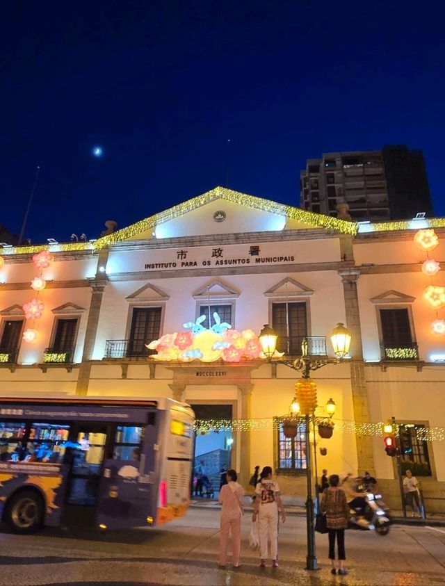 澳門華麗拱門夜景打卡必去✨