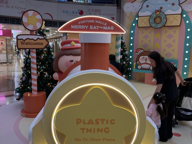 🎂馬鞍山中心為食小姐甜品裝飾聖誕節打卡位🍭