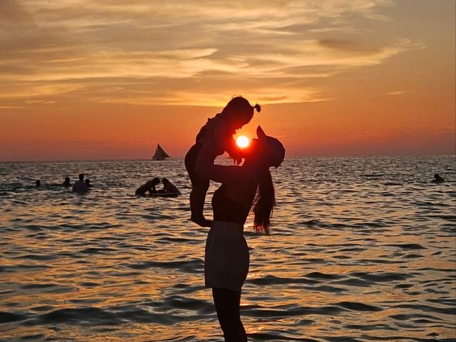 세계 3대 석양에 9번이나 간 이유 보라카이 화이트비치