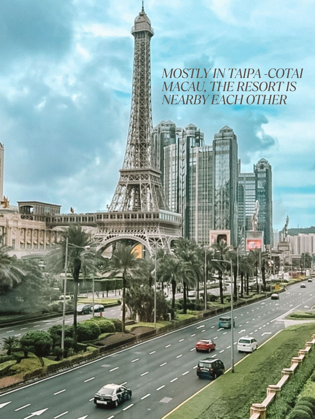 Where to Go: Macau-Taipa Cotai Area 🇲🇴 Worthed&Luxury