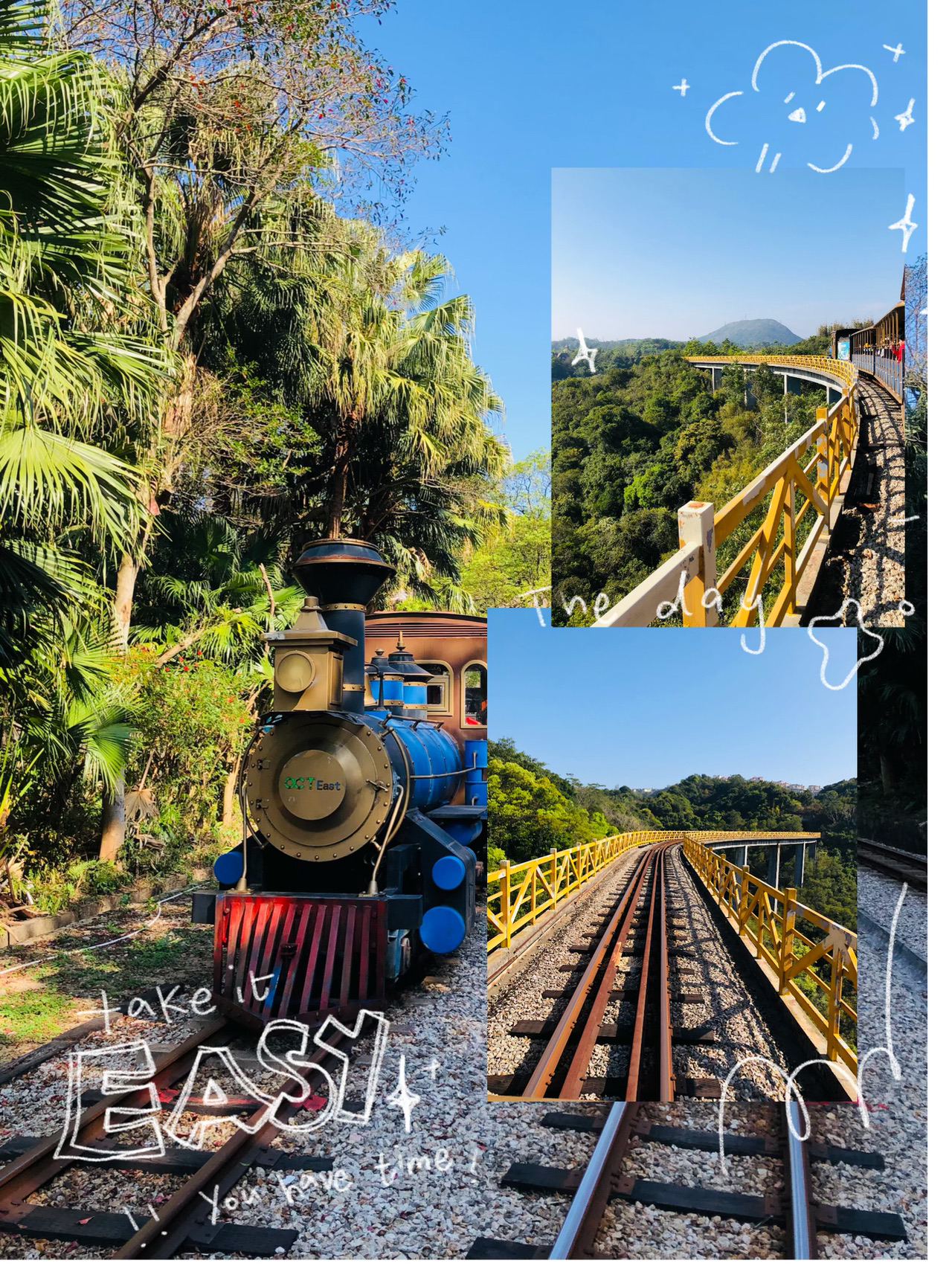 Transportation Guide - Taxi or Bus 🚌
Local Attraction - Tea Creek Valley Forest Train 🚄
Recommended Reason - 40 RMB per person ❤️ Ride duration: 40 minutes

Tea Creek Valley Forest Train: A cost-effective and dreamy journey
Comfortable ❤️ Exciting ❤️ Surprising ❤️

The Tea Creek Valley Forest Train in Shenzhen's Dameisha is an absolute must-try! Tickets are only 40 RMB ❤️🧡💛💚🩵💙💜 for a delightful 40-minute ride 😍😍😍, averaging just 1 RMB per minute, making it incredibly cost-effective. 🥳🥳🥳

The train 🚄 leisurely traverses through lush green forests 🌳, offering stunning scenery along the way 🥰. There's an unexpected surprise as the train enters a mysterious tunnel, bringing a refreshing coolness 🥰🥰🥰. Midway, the train thoughtfully stops for about six minutes, allowing passengers to use the restroom 🚻 or purchase unique snacks 🍗🍭🧁🍫🧃.

Every detail along the route is a photo-worthy spot, whether it's the verdant tree shadows, vintage train stations, or the enchanting light effects in the tunnel ❤️🧡💛. This newly discovered attraction is perfect for both adults 🧑🏽 and children 👧 to experience together, enjoying a serene forest getaway! 🌳🌳🌳