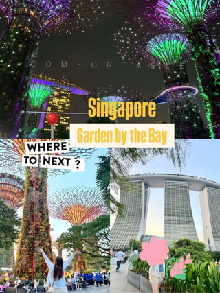 🇸🇬新加坡頂流打卡！濱海灣「一日封神」暴走路線✨