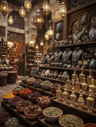 🕌🇪🇬 哈利利市場－埃及市場裡賣什麼？ 🛍️✨
