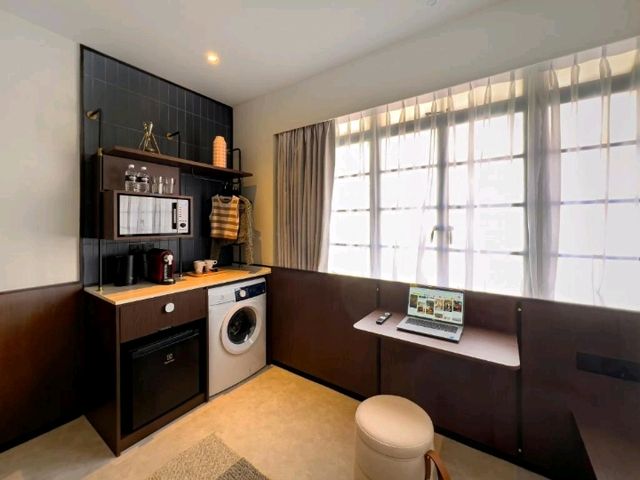 Interiors are clean, minimalist, and smart, featuring comfortable bedding, smart TVs, and en-suite