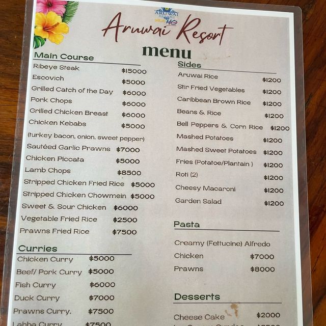 Experience a taste of Paradise at Aruwai 🇬🇾