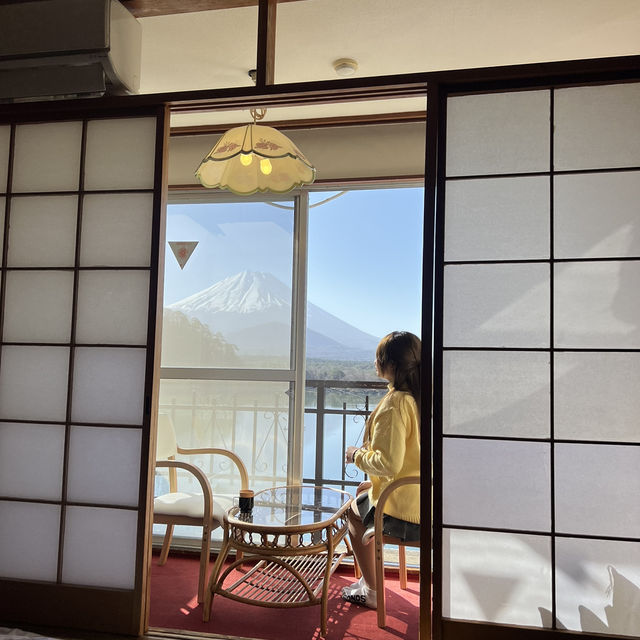 Stunning Mt.Fuji hotel view with cheap price