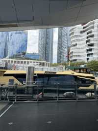 Taking a cruise along circular quay