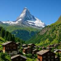 ❄️ Zermatt, Switzerland — The Alpine Dream at the Foot of the Matterhorn