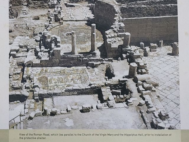 Exploring the Archaeological Park in Madaba