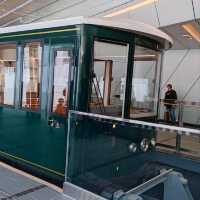 The Peak Tram (interesting & exciting) 