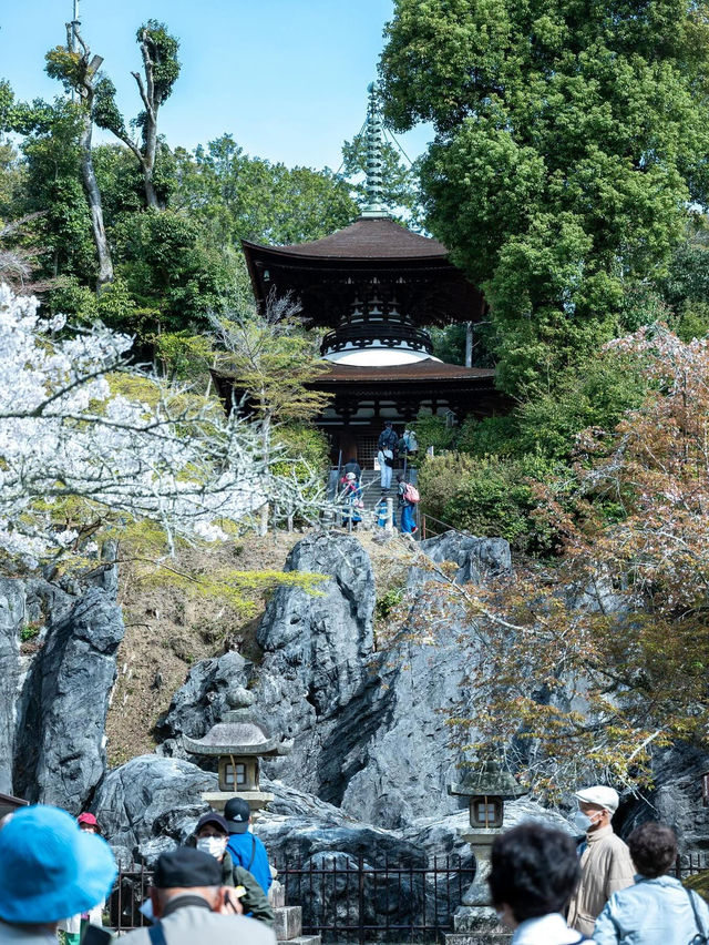 A temple standing on top of "silica stone"