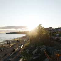 밴쿠버 근교 여행지 추천 화이트 록에서 선셋과 산책을🌅