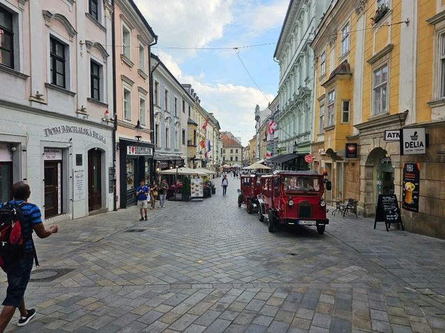 #slovakia capital city Bratislava day trip.