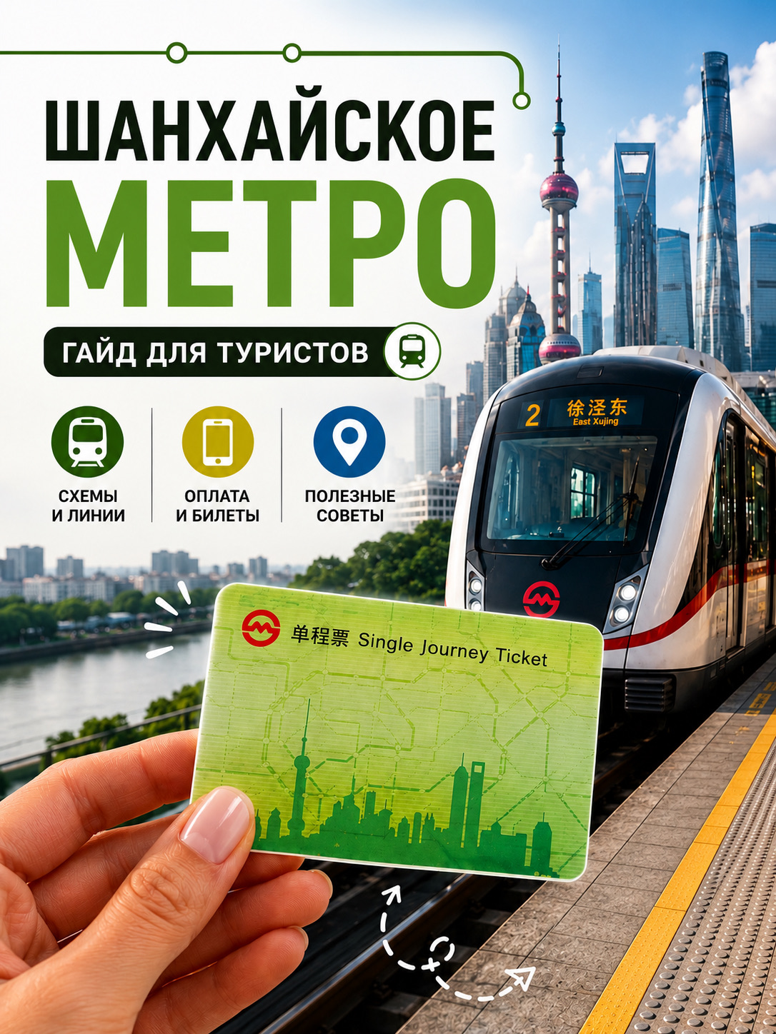 Metro Shanghai adalah cara paling nyaman untuk berkeliling kota.

Lebih murah daripada taksi, lebih cepat selama jam sibuk, mencakup hampir seluruh kota, dan menghubungkan bandara, stasiun kereta api, dan tempat wisata utama.

Metro Shanghai adalah salah satu yang terbesar di dunia. Sistem ini saat ini mencakup lebih dari 20 jalur dan ratusan stasiun.

⸻

💰 Berapa biaya metro?

Biayanya tergantung pada jarak.

Biaya perjalanan biasanya:
· 3-6 yuan di pusat kota
· 7-9 yuan ke Bandara Pudong

Dibandingkan dengan taksi, ini sangat murah, terutama jika Anda melakukan beberapa perjalanan dalam sehari.

⸻

📱 Cara membayar perjalanan

1️⃣ Alipay adalah pilihan yang paling nyaman

Sebagian besar wisatawan menggunakannya sekarang.

Cara kerjanya:
· Buka kode QR metro
· Tempelkan pada pintu putar
· Uang akan didebet secara otomatis

Kartu asing di Alipay sekarang berfungsi jauh lebih baik dari sebelumnya. ⸻

2️⃣ Tiket sekali jalan

Tiket ini dapat dibeli dari mesin penjual otomatis di stasiun.

Penting:
· Mesin penjual otomatis mendukung bahasa Inggris
· Anda harus menyimpan tiket Anda hingga akhir perjalanan
· Uang tunai tidak diterima di semua tempat, jadi lebih baik menggunakan pembayaran seluler
⸻

3️⃣ Kartu Transportasi

Cocok untuk mereka yang tinggal dalam waktu lama.

Anda dapat:
· Membeli kartu di kereta bawah tanah
· Mengisi ulang sesuai kebutuhan
· Dapat juga digunakan di bus

Deposit biasanya sekitar 20 yuan.

⸻

🌍 Apakah tersedia bahasa Inggris?

Ya, dan ini membuat perjalanan jauh lebih mudah.

Rambu-rambu kereta bawah tanah juga dalam bahasa Inggris, pengumuman stasiun dwibahasa, dan peta serta mesin juga memiliki antarmuka bahasa Inggris. Oleh karena itu, kereta bawah tanah Shanghai jauh lebih sederhana daripada yang diperkirakan banyak orang. ⸻

🚉 Jalur yang paling bermanfaat bagi wisatawan

💚 Jalur 2 adalah jalur wisata utama

Menghubungkan:
· Bandara Pudong
· distrik gedung pencakar langit Lujiazui
· Jalan Nanjing Timur
· Kuil Jing'an
· Bandara Hongqiao

Jika Anda baru pertama kali ke Shanghai, Anda hampir pasti akan paling sering menggunakan jalur ini.

💜 Jalur 10

Cocok untuk perjalanan ke:
· Taman Yu
· Bund
· Konsesi Prancis
· Xintiandi

🤎 Jalur 11

Jalur utama untuk perjalanan ke Shanghai Disney Resort.

⸻

✍️ Tips untuk wisatawan

1️⃣ Jangan merencanakan rute Anda terlalu detail.

Beberapa stasiun sangat besar. Misalnya, Alun-Alun Rakyat, Xujiahui, dan Taman Zhongshan.

Di stasiun-stasiun ini:
· puluhan pintu keluar
· lorong yang panjang
· mudah untuk turun di pintu keluar yang salah

Terkadang pintu keluar yang benar menghemat waktu berjalan kaki 15-20 menit.

Transfer juga bisa memakan waktu lama. Di Shanghai, ada stasiun di mana transfer antar jalur memakan waktu beberapa menit.

Terkadang Anda harus berjalan di koridor yang panjang, menggunakan eskalator, atau bahkan sebagian keluar ruangan.

⸻

2️⃣ Anda tidak boleh makan atau minum di kereta bawah tanah.

Aturan ini ditegakkan dengan sangat serius di Tiongkok. Terutama minuman tanpa tutup dan makanan berbau menyengat. Sebaiknya jangan mengambil risiko.

⸻

3️⃣ Di musim panas, gerbong sangat dingin.

AC-nya sangat dingin.

Bahkan di tengah panas, banyak penduduk setempat naik kereta dengan mengenakan sweter tipis atau kemeja lengan panjang.

⸻

🚄 Bagaimana dengan Maglev?

Banyak orang mengira ini jalur kereta bawah tanah biasa, tetapi sebenarnya ini kereta terpisah.

Kereta Maglev beroperasi dari Bandara Pudong, mencapai kecepatan hingga 430 km/jam dan dianggap sebagai salah satu kereta tercepat di dunia.

Namun, kereta ini tidak sampai ke pusat kota; Anda masih harus berpindah ke kereta bawah tanah. Oleh karena itu, Jalur 2 seringkali lebih nyaman.

⸻

📲 Aplikasi apa yang harus saya unduh?

Aplikasi paling berguna untuk navigasi di Tiongkok:
📍 Amap (高德地图)

Anda dapat merencanakan rute, mencari pintu keluar yang Anda butuhkan, melihat waktu tempuh, dan memahami perpindahan.

Untuk Tiongkok, biasanya lebih akurat daripada Google Maps.

⸻

⏰ Kapan sebaiknya menghindari naik kereta bawah tanah

Jam sibuk: sekitar pukul 7:30–9:00 dan 17:30–19:00

Selama jam-jam ini, kereta bisa sangat penuh sesak, terutama di pusat kota dan di Jalur 2.
⸻

💡 Saran saya

Jika Anda seorang turis, kereta bawah tanah hampir selalu lebih nyaman daripada taksi.

Terutama di pusat kota, saat hujan, selama jam sibuk, dan saat bepergian antar tempat wisata.

Yang terpenting:
✔ Unduh Amap
✔ Siapkan Alipay
✔ Perhatikan pintu keluar yang Anda butuhkan terlebih dahulu
✔ Jangan takut dengan ukuran stasiun

Dan setelah beberapa kali naik metro, semuanya akan menjadi jelas.