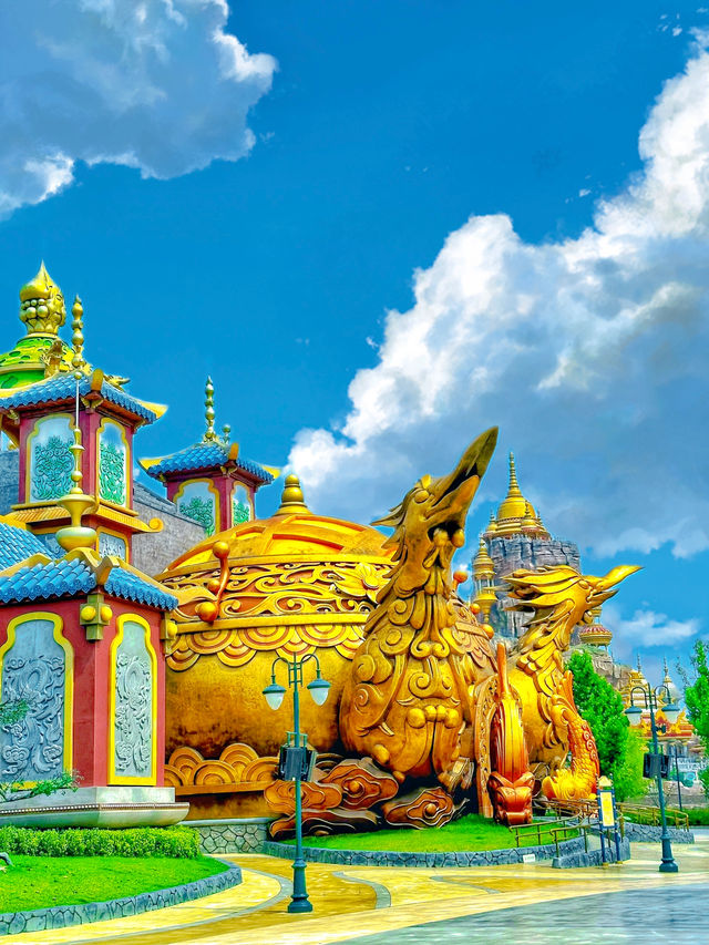 出乎意料的好玩中國版迪士尼淮安西遊樂園
