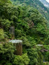 大自然的饋贈 大涼山九十九里瀑布溫泉