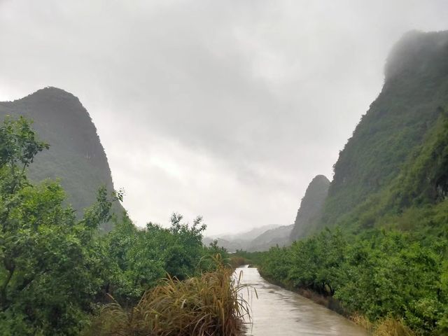 黃姚古鎮觀雨