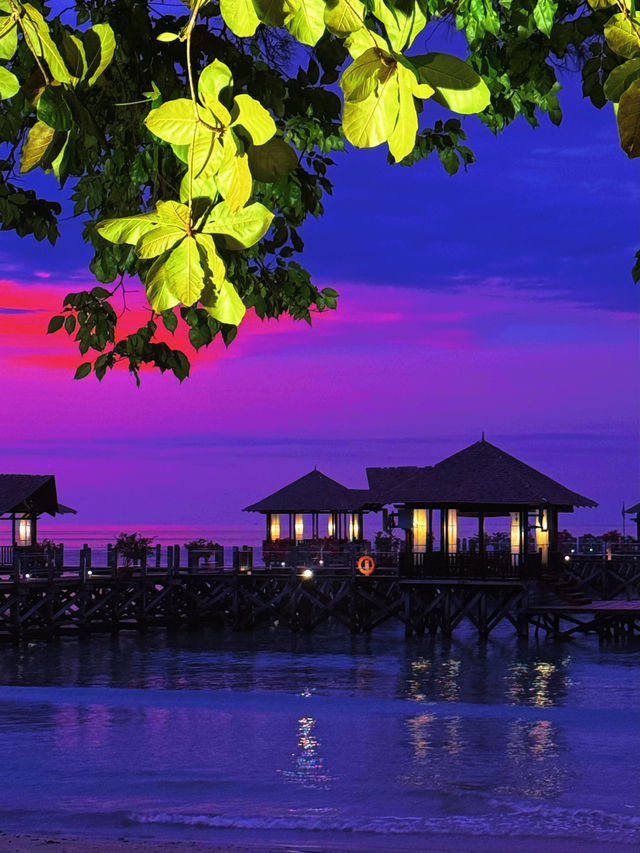 馬來西亞的日落真的好美好浪漫，真心推薦跟對象一起去！