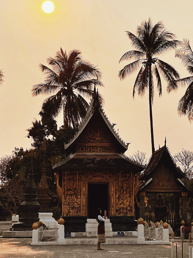 琅勃拉邦最著名的寺廟「香通寺」